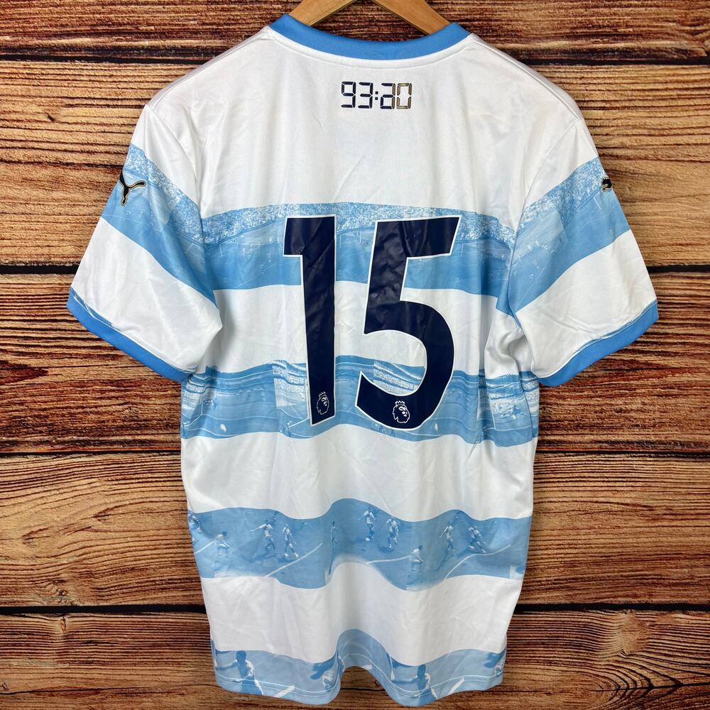 Puma Manchester City #15 Striped Soccer Jersey - Picture 2 of 9